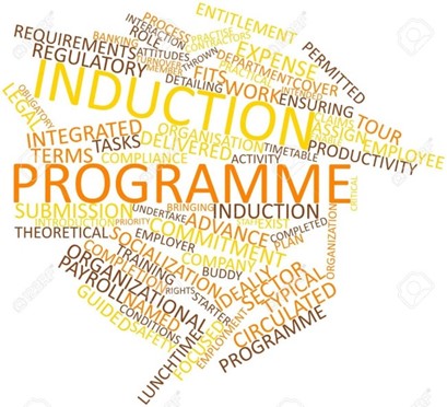 Abstract Word Cloud For Induction Programme With Related Tags.. Stock  Photo, Picture And Royalty Free Image. Image 17148823.